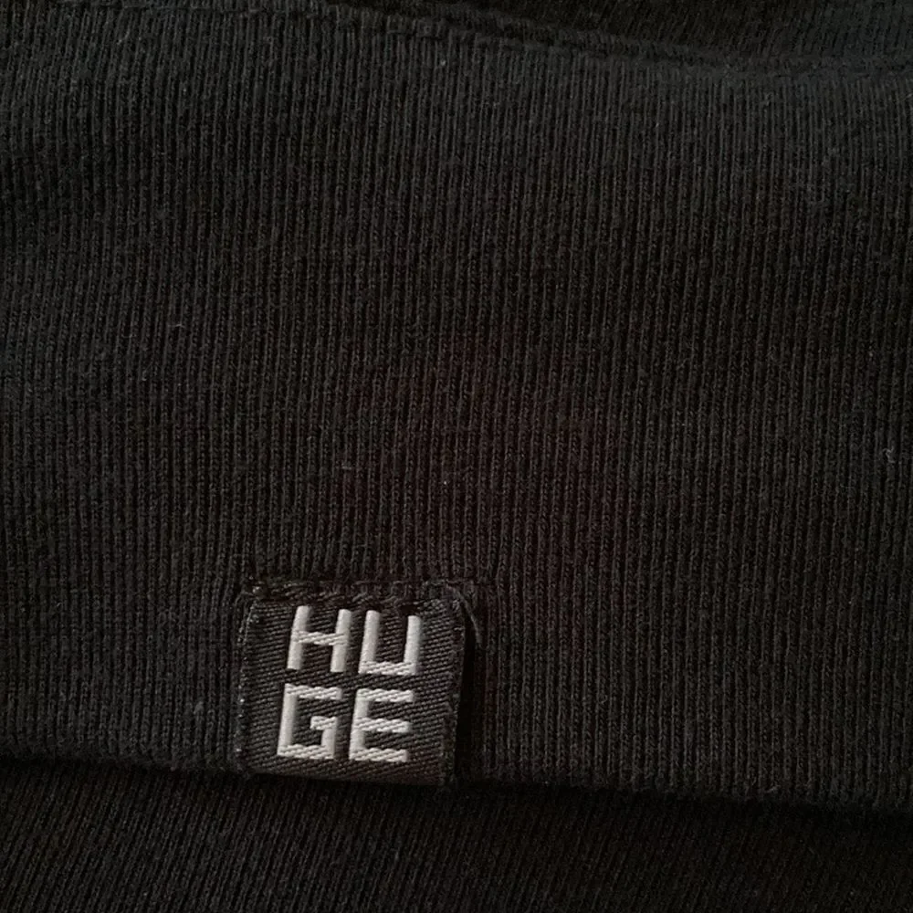 Rare!  GRIND HOUSE Black Label - Fashion Designer Hoodie with reflective strips